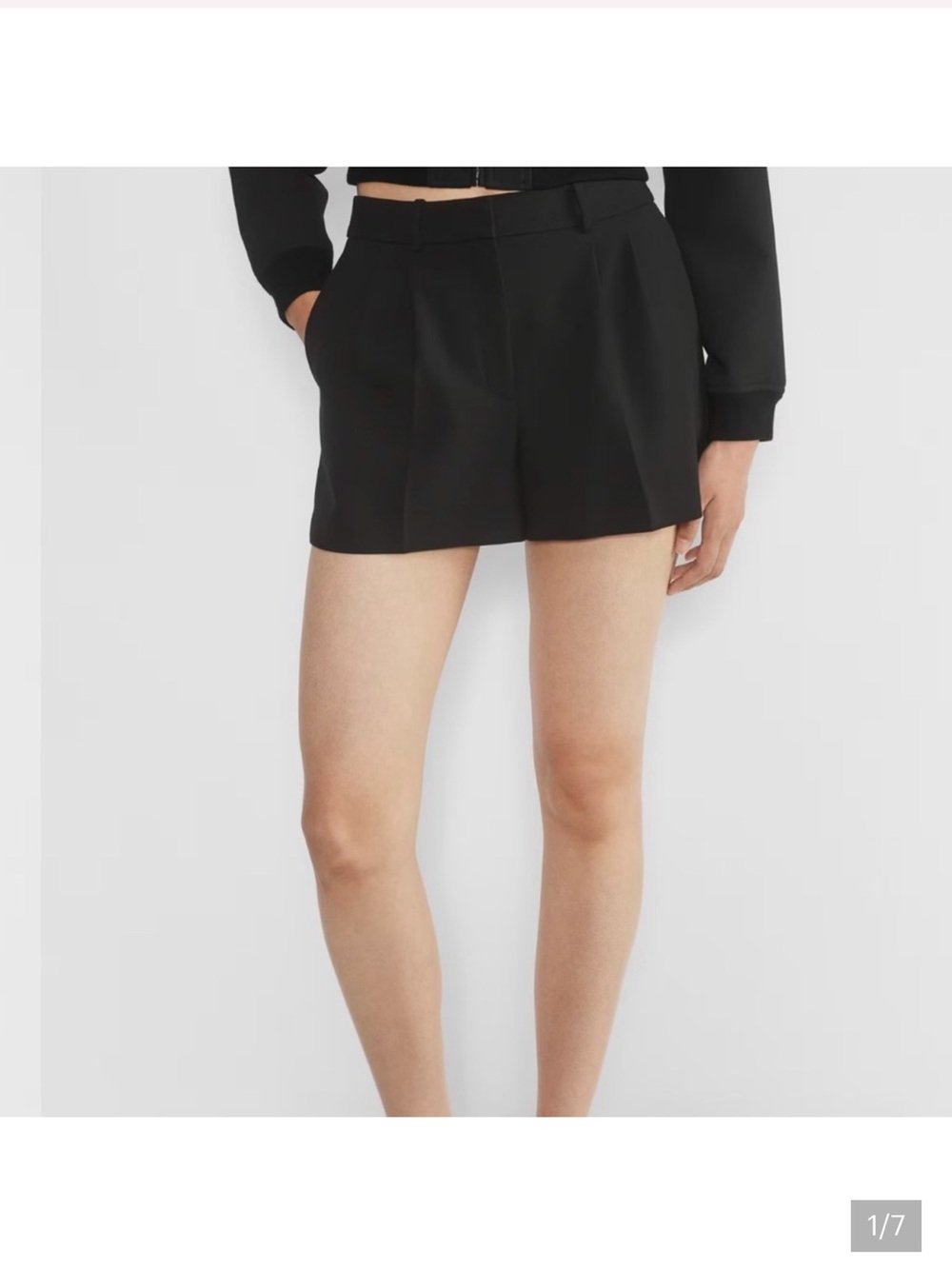 Babaton Atlier Pleated Shorts